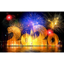 Paper Puzzles Jigsaw 1000pcs Water Fireworks Educational Assemble DIY Toys