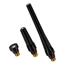 3xTIG Welding Machine Accessories Welding Torch Long Mid Short Tig Back Caps