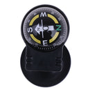 1 Pcs 360 degree rotation Navigation Ball Shaped Car Compass with Suction C JR