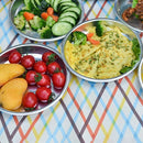 8 Inch 2.5 Cm Outdoor Aluminum Plate Dinner Plate Cookware Tableware Baking
