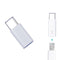 White USB 3.1 Type C Male to Micro USB Female Data Adapter for Tablet&Phone  MO