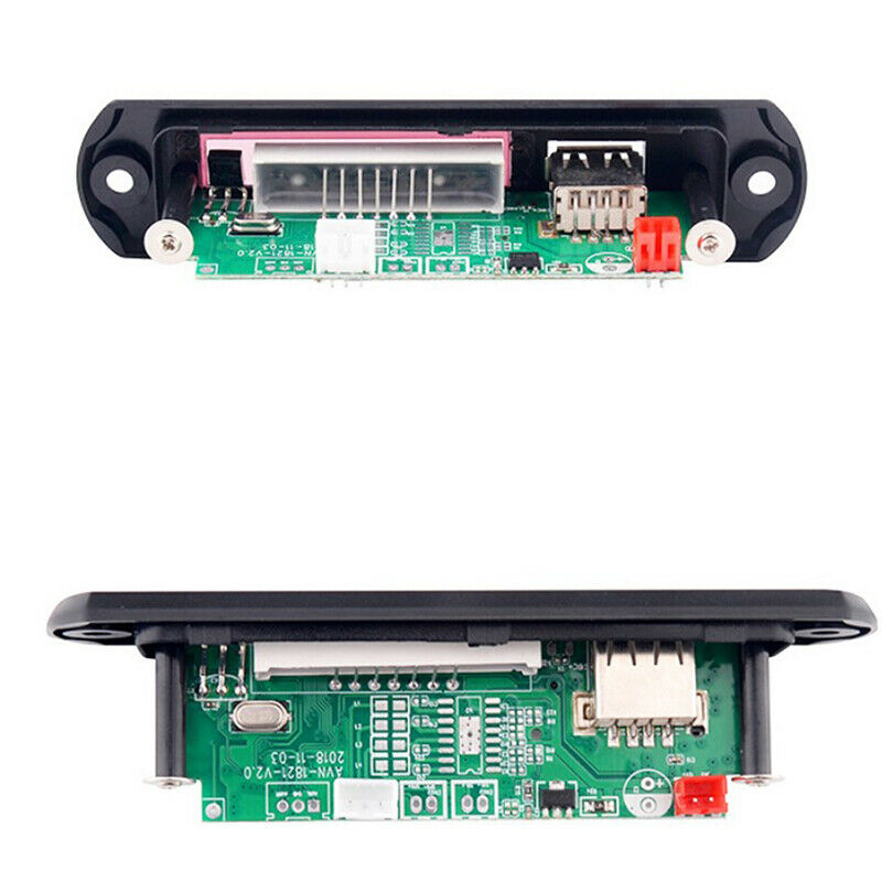 12V MP3 WMA Decoder Board Audio Module USB TF Radio Bluetooth5.0 WirelessB Ew