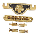 1 Set Zinc Alloy Bridge & Tailpiece for Gibson Les Paul Guitar Replacements,