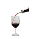 Stainless steel Olive Oil Pourer Dispenser Spout Glass Bottle Pourer Hot 4pcs JR