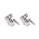 2Pcs Roller String Retainers Mounting Tree Guide for Electric Guitar silverB TO