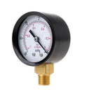Mini Vacuum Pressure Gauge Dial Air Pressure Meter Double Scale BAR inHg 1/4"NPT