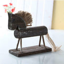 Wood Crafts Horse Design Decoration Ornaments Creative Gifts