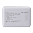 2.1A 4-Port USB Portable Travel AC Plug Home Wall Power Adapter Charger US A