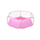 Small Animals Cage Tent Breathable Pet Playpen Open Outdoor/Indoor Exercise