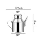 250ml Vinegar Container Leak Proof Home Stainless Steel Oil Dispenser Easy Clean