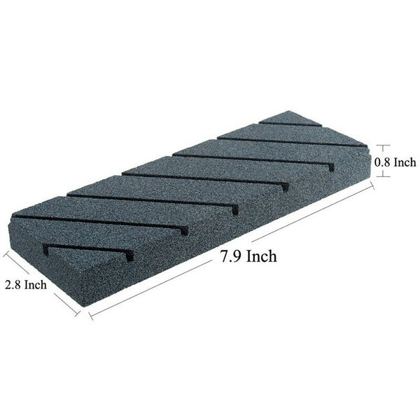 Flattening Stone For Whetstone Silicon Carbide Lapping Stone With Grooves C V6X9