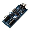 9pin Splitter 1 to 2 Male USB 2.0 Header PCB Board Motherboard Adapter Converter
