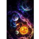 5D DIY Full Drill Diamond Painting Universe Cross Stitch Mosaic Kits (01)