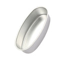 1*Nonstick Cake Tray Baking Tray Oven Baking Mold Oval Aluminum Alloy