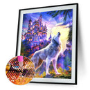 5D DIY Full Drill Diamond Painting Novelty Wolf Cross Stitch Mosaic (B454)