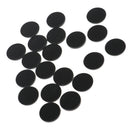20Pcs Plastic Round Bases Stand Parts for War Gaming Figures Games Workshop