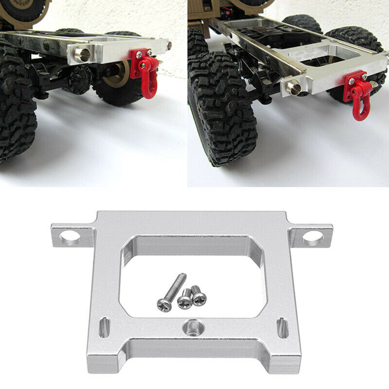 For Wpl B14 B24 B16 1/16 Rc Car Truck Upgrade Spare Parts Metal Rear Bumper R7O8