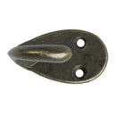 Clothes Hat Coat Robe Hanging Metal Single Hook Wall Door Hangers 5pcs I7X1