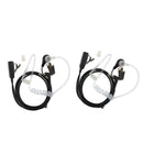2Pieces Covert Acoustic Tube Earpiece Headset for Yaesu Vertex VX-1R Radio