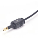 Audio CableBlack TOSlink Plug to MINI-TOSLink OPTICAL 3.5mm Jack 0.5m  JR