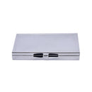 Travel Mini Metal Pill Box Medicine Drug Vitamin Tablet Organizer Container JR