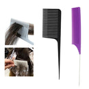 2pcs New Fine&Wide Tooth Sectioning Weave Highlight Foiling Hair Combs Comb