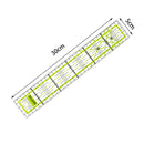 Non Slip Acrylic Portable Office Measuring Tool Home Patchwork Ruler DIY Sewing