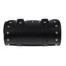 BLACK UNIVERSAL ROLL BARREL TOLL BAG LUGGAGE SADDLEBAG FOR