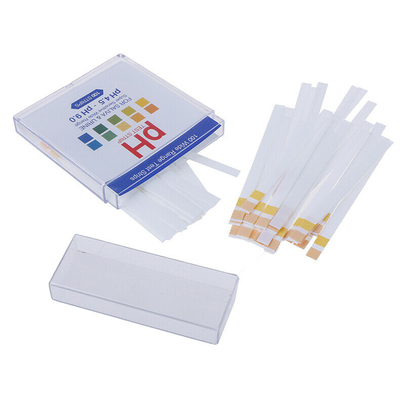 100PH Indicator 4.5-9.0 Test Strips Paper Litmus Tester Laboratory Urine Sal Ew