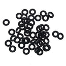 100 pcs CARP FISHING BITE ALARM RUBBER O RINGS - ROD BANK REST STICKS Pro H V8M6