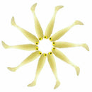 10pcs/lot Bait Fishing Lure Luminous Smell Jig Hook Clam Worm 50mm/1.2g-AU V6L5