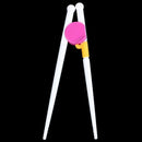 1 Pair Children Kids Beginner Chopsticks Training Helper Learning Easy Use  U7Q2