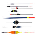 Floats , 9pcs Assorted Sizes Lot Fishing Lure Floats Bobbers Slip Drift Tube