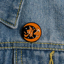 Pumpkin Badges Brooches Jacket Lapel Pins Women Men Jewelry Gift (Style 1) A