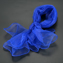 Lovely Fashion Plain Square Chiffon neck Scarf Head Scarves 70 cm x 70cm (S