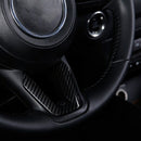 3X(Steering Wheel Decoration Trim Abs Car-Covers Upgrade for Mazda 3 2018 C