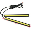 6Pcs 12V Waterproof White DRL COB LED Strip Light Bar For Caravan Boat Car