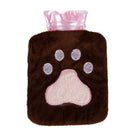 Mini Hot Water Bottle Plush Hand Warmer Winter Hot Water Bag (Offset PrintinX4A4