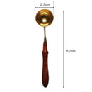 Wax Seal Warmer Wax Seal Furnace Stove Pot with Melting Spoon Kit Wax Beads