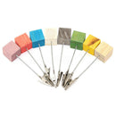 Pack of 8Memo Clip Name Place Card Holder Table Number Picture Note Stand O9J3