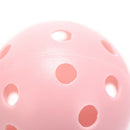 50Pcs Plastic Airflow Hollow Golf Ball Indoor Practice Training Balls OZ