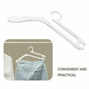 Plastic Hangers Closet Organizer Space Saving Magic Rack Hurdle For Pants P1C1