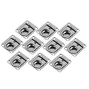10x Boat Recessed Hatch Spring Loaded Pull Handle Marine Locker Flush Lifting