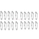 20x Ocean Boat Fishing Longline Snap Long Line Clips Float Line Tuna Clip S