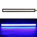 10Pcs 12V LED Strip DRL Daytime Running Lights Fog COB Car Lamp Blue Day Driving