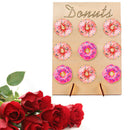 Wooden Donut Wall Candy Stand Table Holder Home Party Decor Wedding SupplyT AS3C