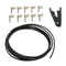 DIY Pedalboard Kit Of No-solder Effects Patch Cables For Guitar Bass