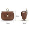 Crazy Horse Leather Earphones Protective Case for Sony WF-1000XM3 Charging Box