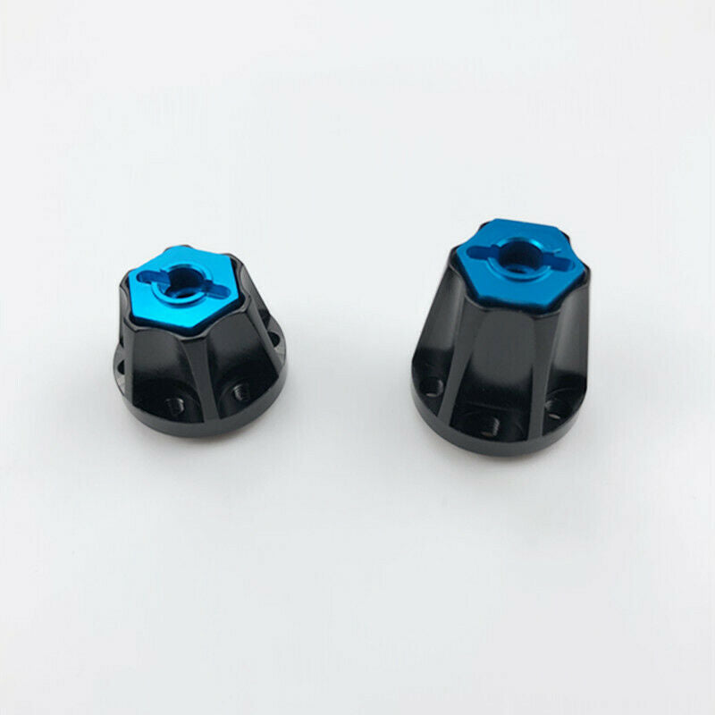 2PCS Aluminum Alloy Wheel Hex Hub for 1/10 RC Crawler 1.9 2.2 Wheel Rim Axi X9K9