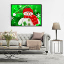 Smile Snowman Full Round Drill Diamond Painting 5D DIY Embroidery Set Craft